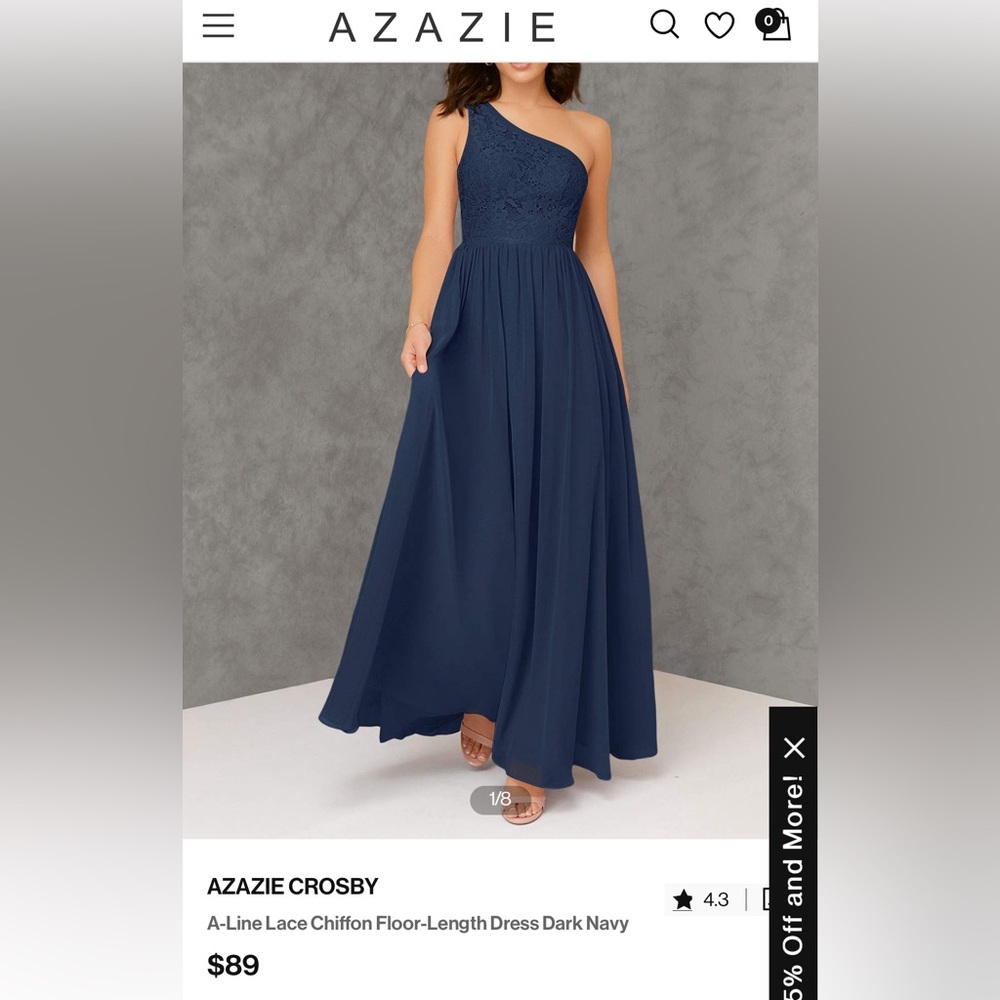Azazie Crosby Dress